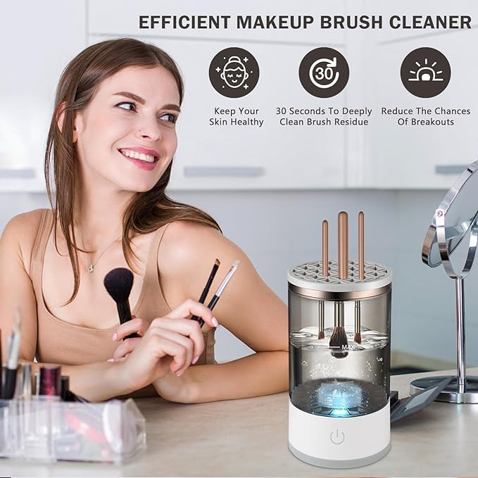 Automatic Makeup Brush Cleaner & Dryer