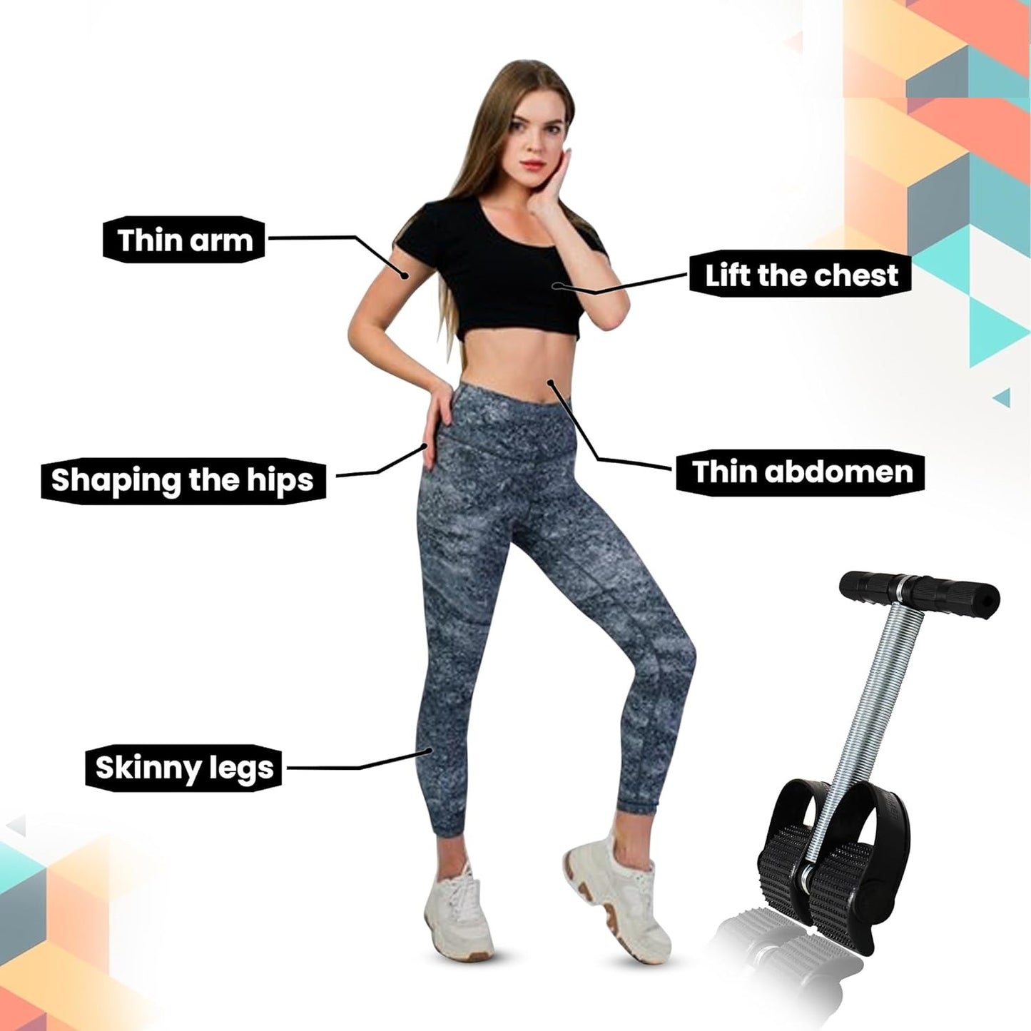 Premium Single Spring Tummy Trimmer Abs Men and Women