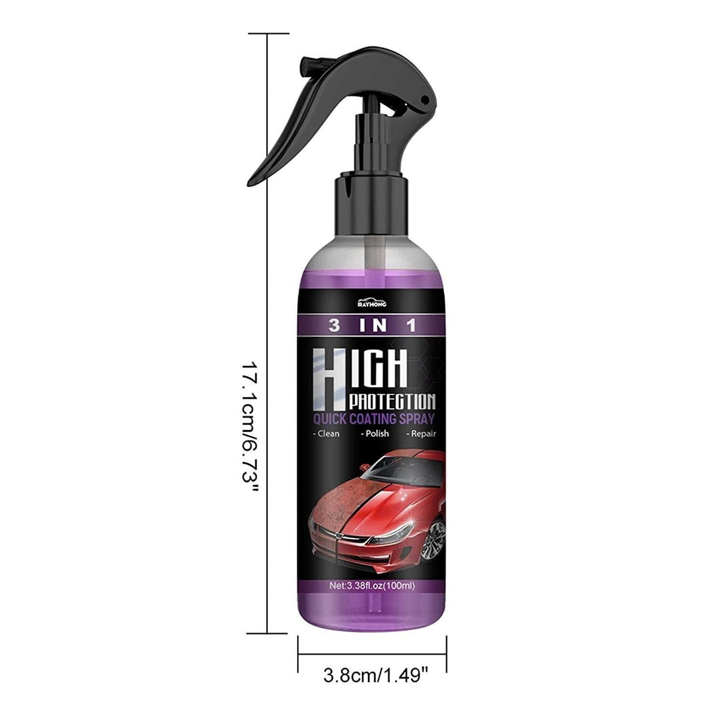 Car Scratch Spray Cars Polishing (Pack of 2)