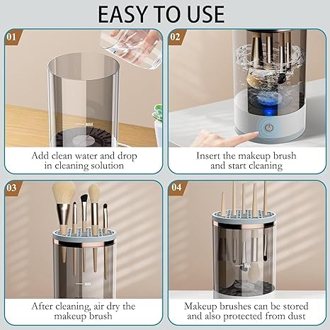 Automatic Makeup Brush Cleaner & Dryer