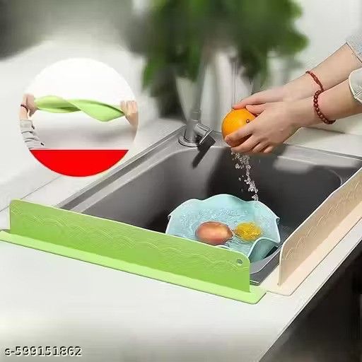Kitchen Sink Splash Guard  for Dish Washing ( Pack of 2)
