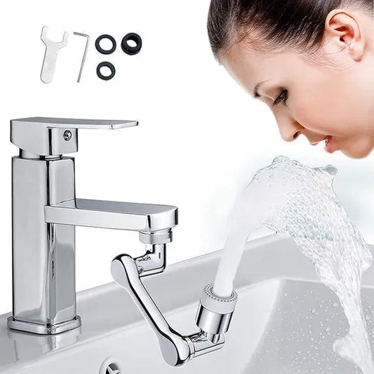 360° 2-Mode Kitchen Faucet Splash Filter & Tap Extender