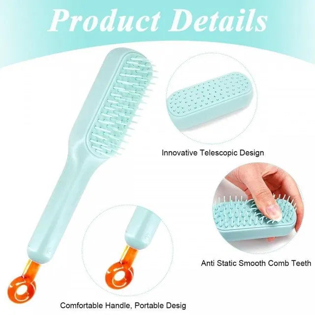 Self-cleaning Anti-static Massage Comb.